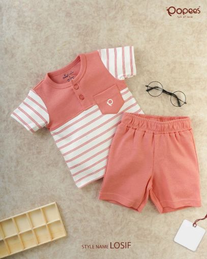 Picture of MDL02395 :: Size:6-9 Months :: Boys-Top & Bottom Set