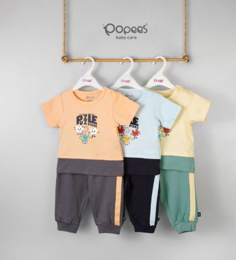 Picture of MDL02398 :: Size:3-6 Months :: Boys-Top & Bottom Set