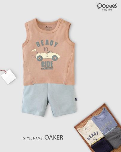 Picture of MDL02399 :: Size:6-9 Months :: Boys-Top & Bottom Set