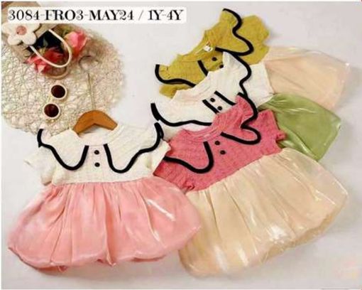 Picture of MDL02451 :: Size:4-5 Years :: Casual Frocks