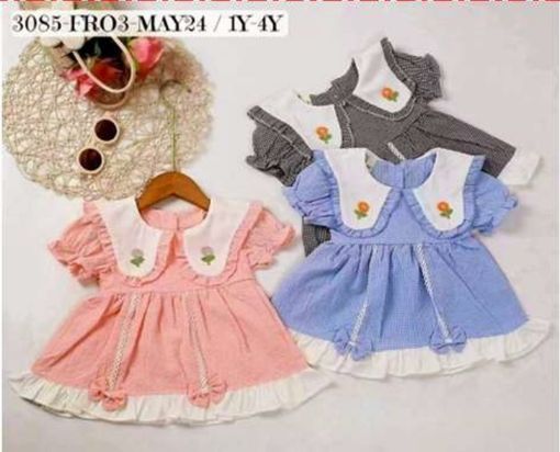Picture of MDL02452 :: Size:4-5 Years :: Casual Frocks