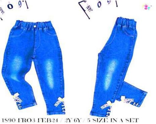Picture of MDL02471 :: Size:5-6 Years :: Girls Jeans