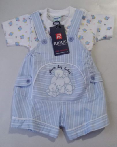 Picture of MDL02486 :: Size:9-12 Months :: Baby Boy-Dungarees