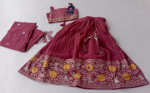 Picture of MDL02489 :: Size:9-12 Months :: Girls Top And Palazo Set