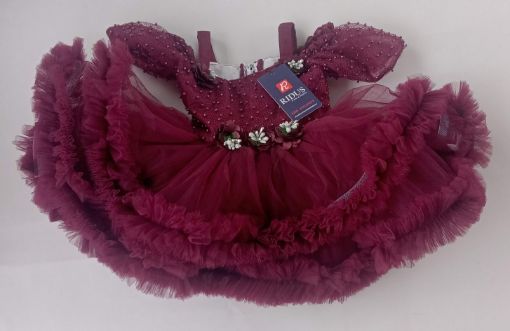 Picture of MDL02498 :: Size:4-5 Years :: Designer Frocks