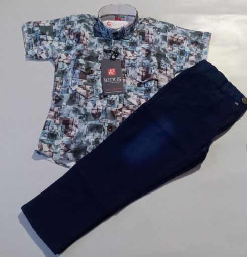 Picture of MDL02613 :: Size:3-4 Years :: Boys Top and Pant Set