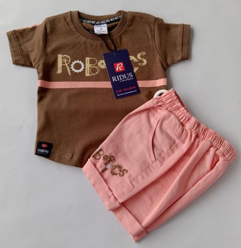 Picture of MDL02638 :: Size:New Born :: Boys-Top & Bottom Set