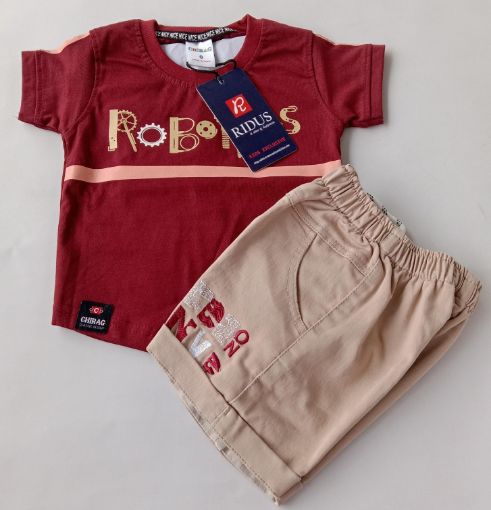 Picture of MDL02638 :: Size:New Born :: Boys-Top & Bottom Set