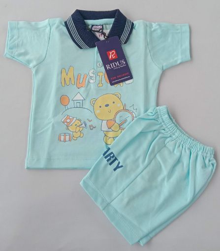 Picture of MDL02671 :: Size:0-3 Months :: Boys-Top & Bottom Set