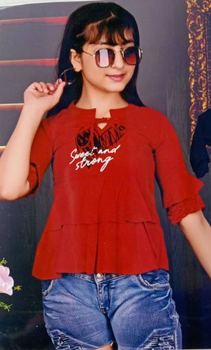 Picture of MDL02677 :: Size:4-5 Years :: Girls Tops