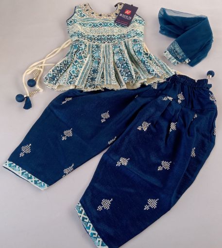 Picture of MDL02749 :: Size:18-24 Months :: Girls Patiala Set