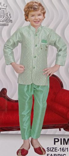 Picture of MDL02777 :: Size:3-4 Years :: Boys Party Wear-Sherwani and Dhoti Sets