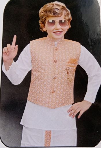 Picture of MDL02783 :: Size:2-3 Years :: Boys Party Wear-Sherwani and Dhoti Sets