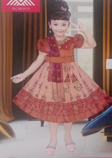 Picture of MDL02822 :: Size:3-4 Years :: Girls Traditional wear