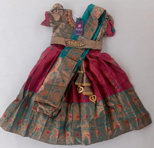 Picture of MDL02836 :: Size:4-5 Years :: Girls Traditional wear
