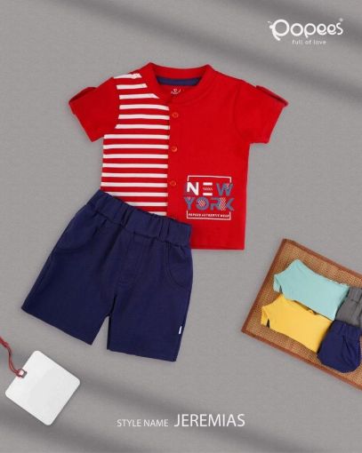 Picture of MDL02913 :: Size:3-6 Months :: Boys-Top & Bottom Set