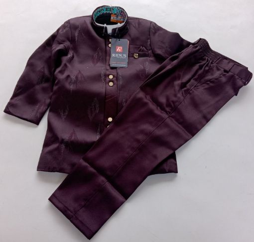 Picture of MDL02946 :: Size:6-7 Years :: Boys Party Wear-Sherwani and Dhoti Sets