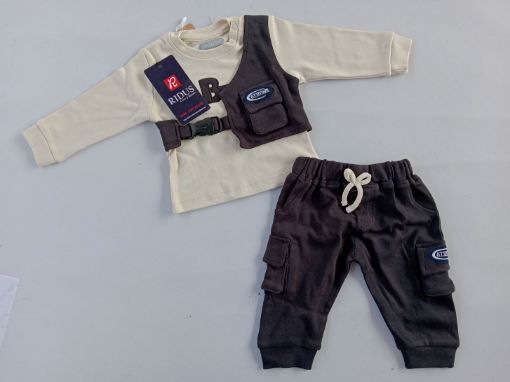 Picture of MDL03011 :: Size:0-3 Months :: Boys-Top & Bottom Set