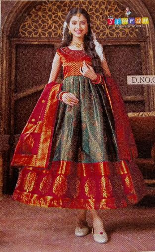 Picture of MDL03063 :: Size:2-3 Years :: Girls Lehenga