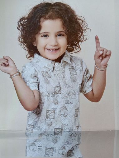 Picture of MDL03065 :: Size:4-5 Years :: Boys T-Shirt (With Collar)