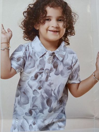Picture of MDL03065 :: Size:4-5 Years :: Boys T-Shirt (With Collar)