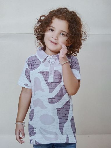 Picture of MDL03065 :: Size:4-5 Years :: Boys T-Shirt (With Collar)