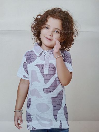 Picture of MDL03065 :: Size:5-6 Years :: Boys T-Shirt (With Collar)