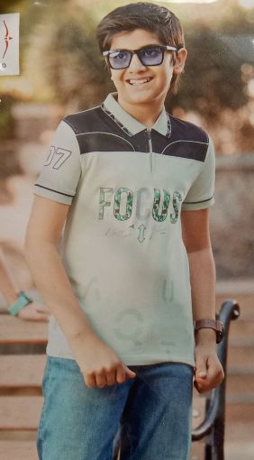 Picture of MDL03074 :: Size:2-3 Years :: Boys T-Shirt (With Collar)