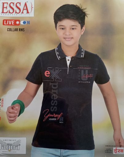 Picture of MDL03075 :: Size:18-24 Months :: Boys T-Shirt (With Collar)