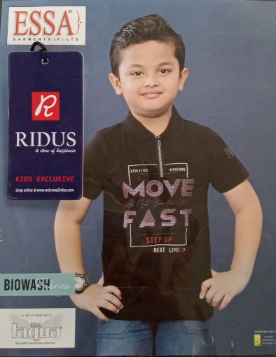 Picture of MDL03083 :: Size:3-4 Years :: Boys T-Shirt (With Collar)