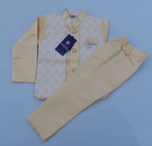 Picture of MDL03138 :: Size:3-4 Years :: Boys Party Wear-Sherwani and Dhoti Sets