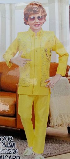 Picture of MDL03150 :: Size:5-6 Years :: Boys Party Wear-Sherwani and Dhoti Sets