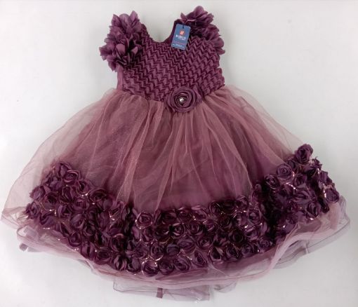 Picture of MDL03167 :: Size:4-5 Years :: Designer Frocks