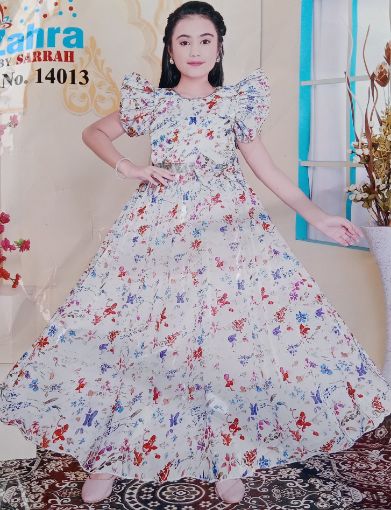 Picture of MDL03169 :: Size:6-7 Years :: Designer Frocks