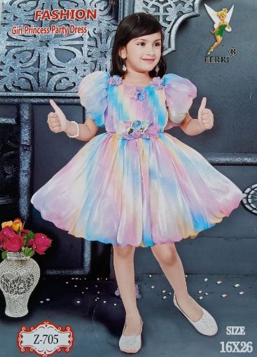 Picture of MDL03172 :: Size:2-3 Years :: Designer Frocks