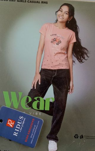 Picture of MDL03187 :: Size:5-6 Years :: Girls T-Shirts