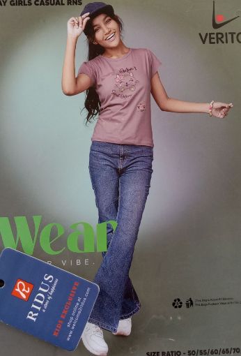 Picture of MDL03189 :: Size:6-7 Years :: Girls T-Shirts