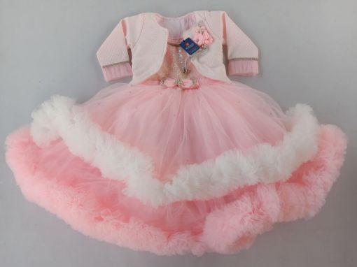 Picture of MDL03297 :: Size:4-5 Years :: Designer Frocks