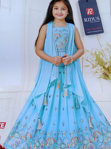 Picture of MDL03352 :: Size:9-12 Months :: Girls Lehenga