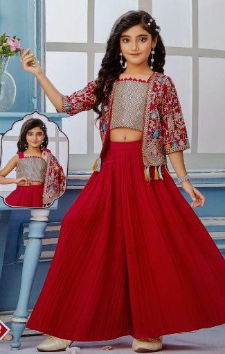 Picture of MDL03364 :: Size:18-24 Months :: Girls Top And Palazo Set