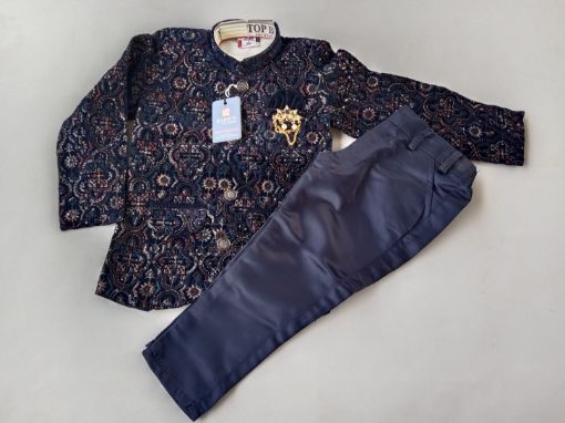 Picture of MDL03410 :: Size:2-3 Years :: Boys Party Wear-Sherwani and Dhoti Sets