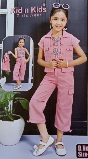 Picture of MDL03412 :: Size:4-5 Years :: Girls Top And Pant Set