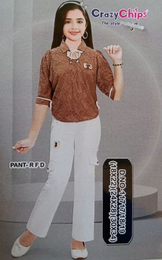 Picture of MDL03413 :: Size:3-4 Years :: Girls Top And Pant Set