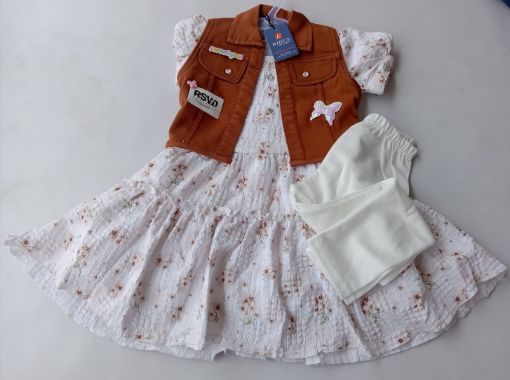 Picture of MDL03454 :: Size:5-6 Years :: Girls Top And Pant Set