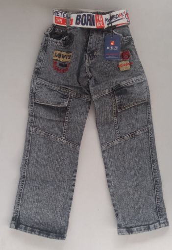 Picture of MDL03546 :: Size:5-6 Years :: Boys Jeans