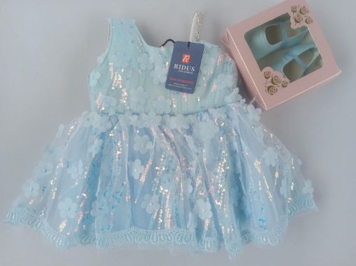 Picture of MDL03591 :: Size:3-6 Months :: Designer Frocks