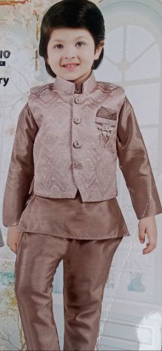 Picture of MDL03597 :: Size:4-5 Years :: Boys Party Wear-Sherwani and Dhoti Sets