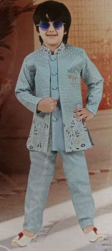 Picture of MDL03599 :: Size:4-5 Years :: Boys Party Wear-Sherwani and Dhoti Sets