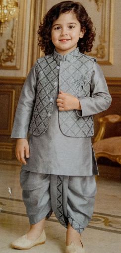 Picture of MDL03711 :: Size:2-3 Years :: Boys Party Wear-Sherwani and Dhoti Sets