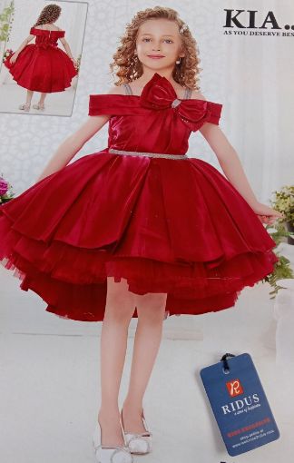 Picture of MDL03741 :: Size:3-4 Years :: Designer Frocks